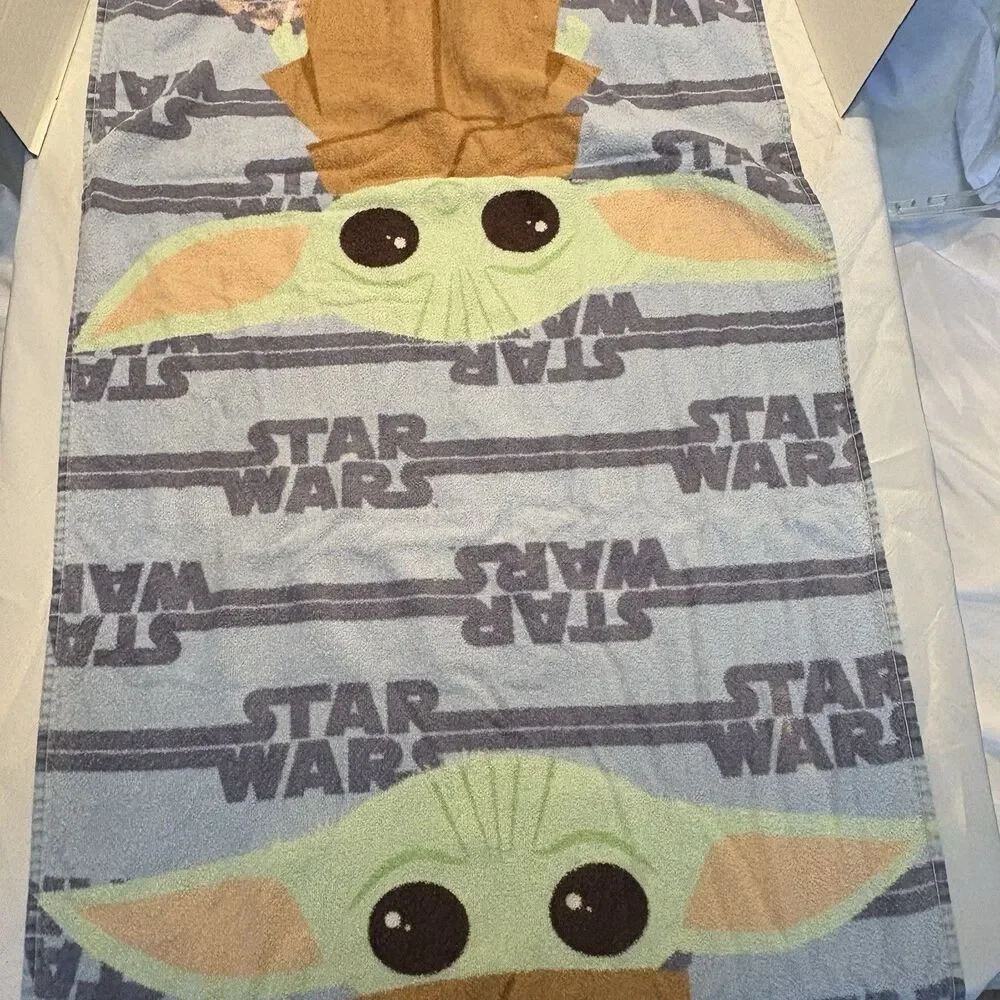 Star Wars Baby Yoda Kids Cotton Bath Towel The Mandalorian The Child